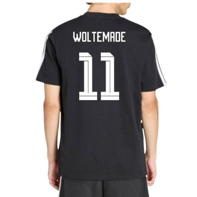 2026-2027 Germany DNA Tee (Black) (Woltemade 11)-SoccerKits Hub | Buy Soccer Jerseys Online